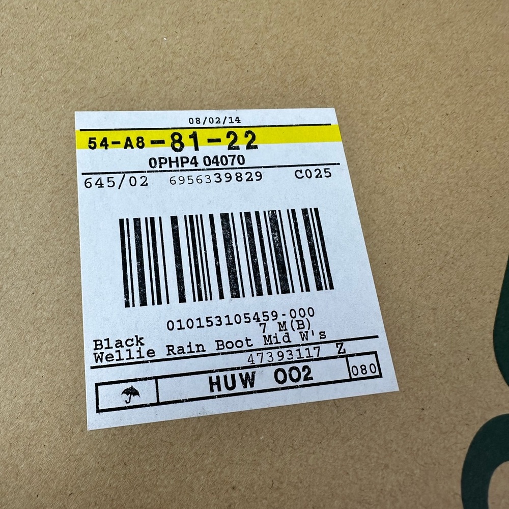 NEW Woman's 2014‎ L.L.Bean Wellie Knee Boot Black Size 7 Medium 290652 - Picture 4 of 8